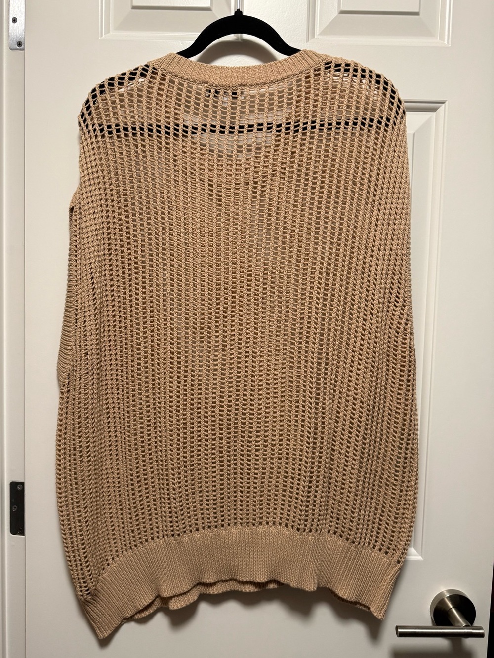 Gilli open weave sleeveless tunic sweater